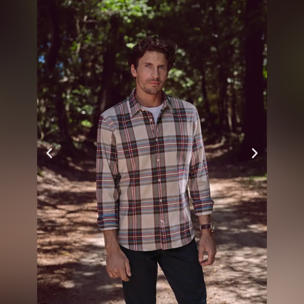 North Country Size XXL Portuguese Flannel Long Sleeves Cotton Plaid Shirt …